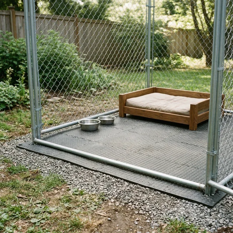 15 Outdoor Dog Kennel Flooring Ideas on a Budget