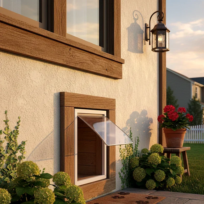 Exterior Dog Door Ideas