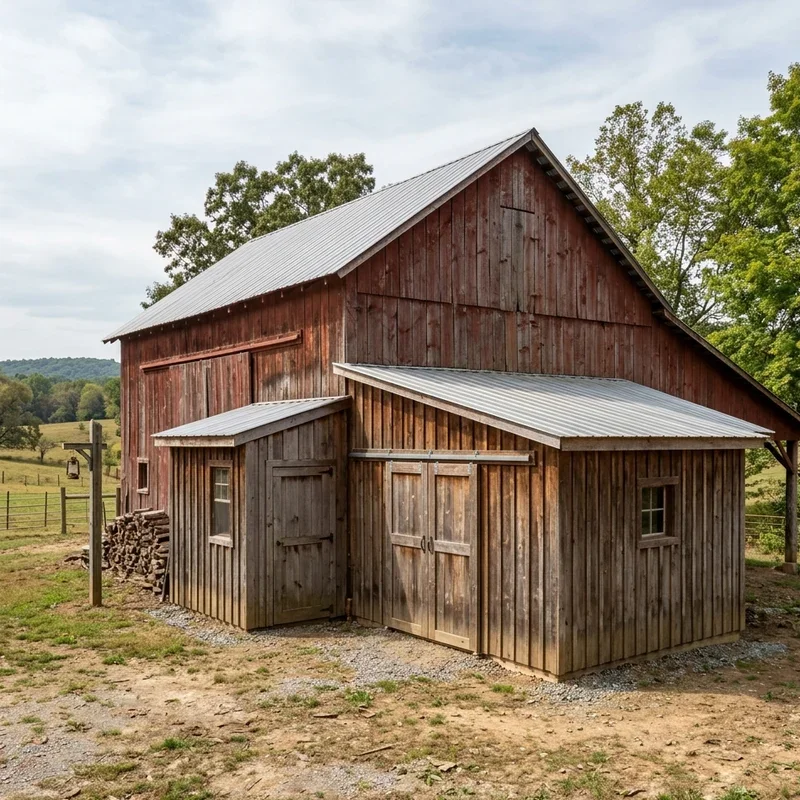 Barn Lean To Ideas