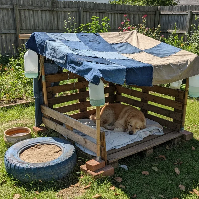 DIY Dog Shade Ideas