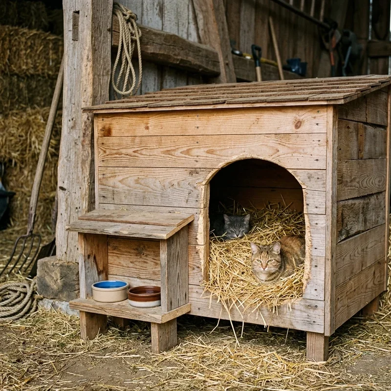 Barn Cat Shelter Ideas