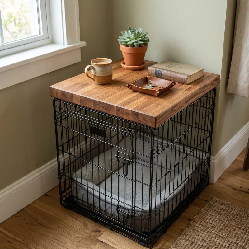 Dog Crate Topper Ideas