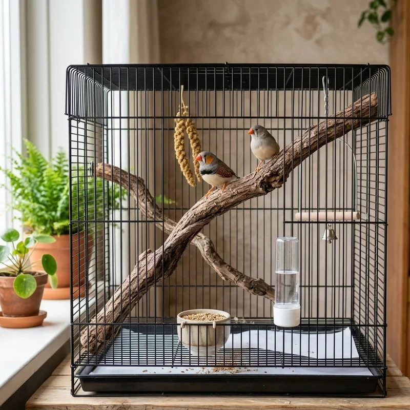 Bird Cage Setup Ideas