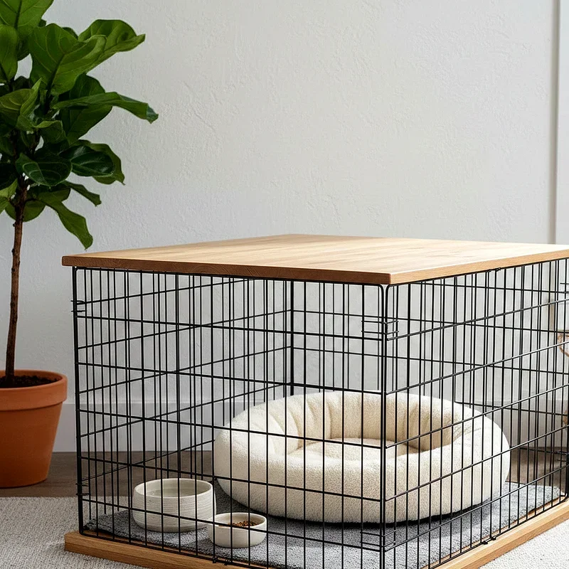 DIY Indoor Dog Kennel Ideas