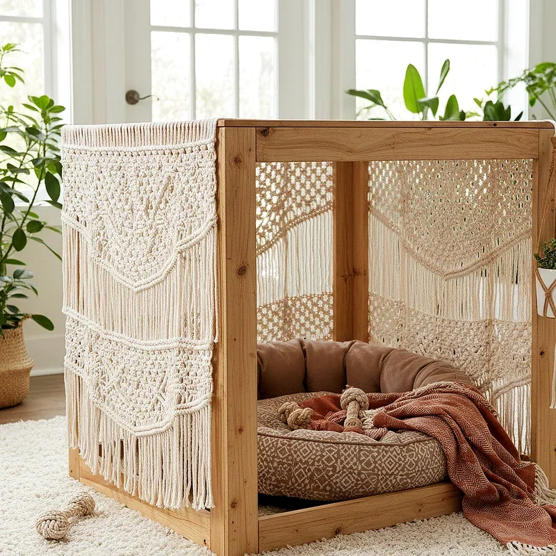 DIY Indoor Dog Kennel Ideas