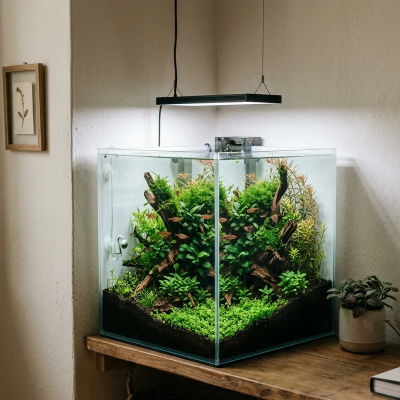 Corner Fish Tank Ideas