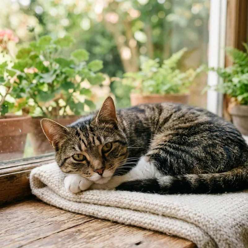 Why Does My Cat Try to Bury Her Food