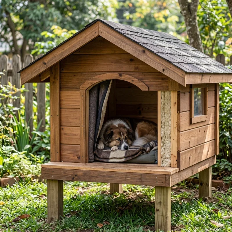 Dog House Insulation Ideas