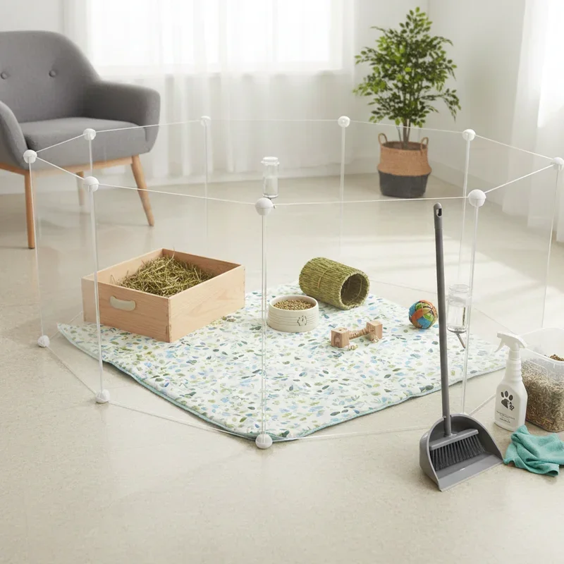 Indoor Rabbit Playpen Ideas