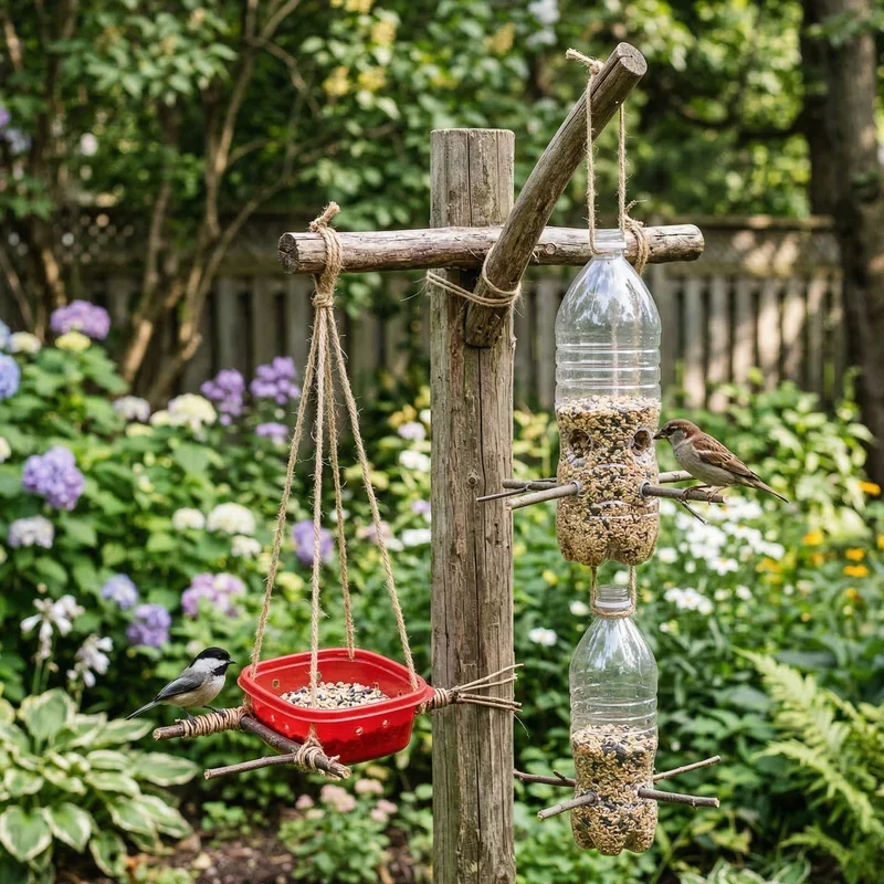 DIY Bird Feeding Station Ideas