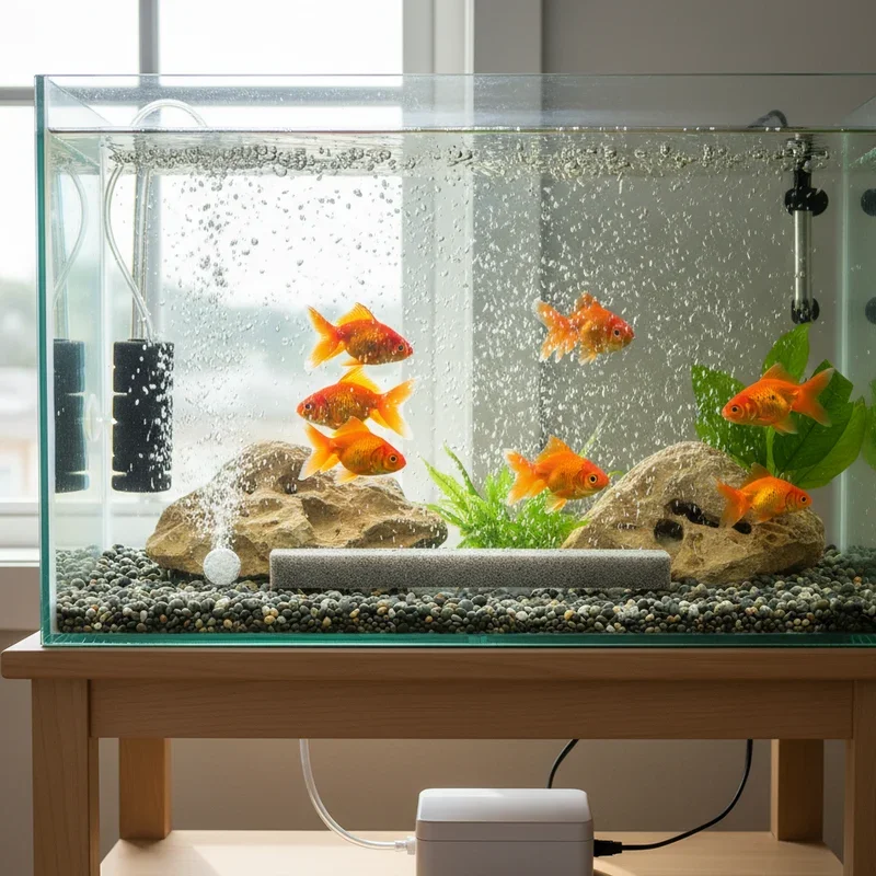 Goldfish Tank Setup Ideas