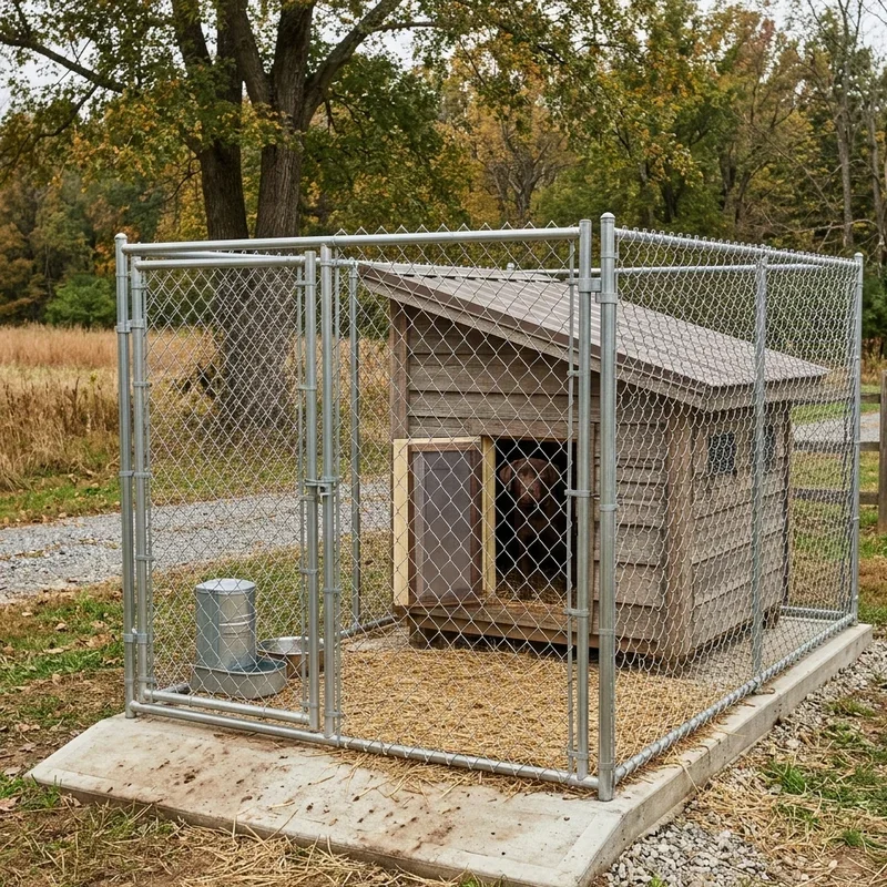 Outdoor Hunting Dog Kennel Ideas