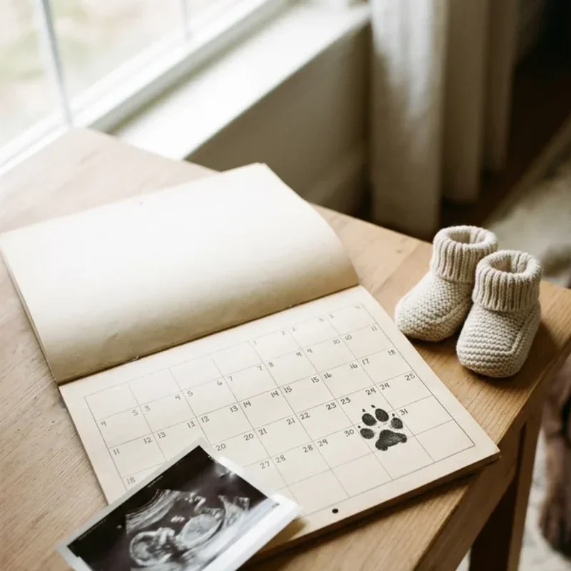 Dog Pregnancy Announcement Ideas