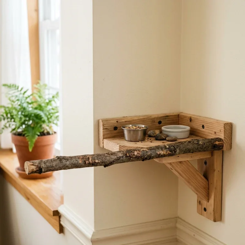 DIY Bird Perch Ideas