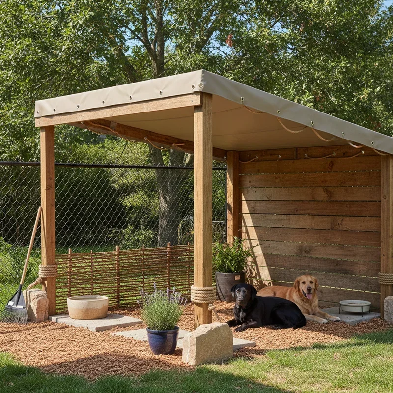 DIY Dog Shade Ideas