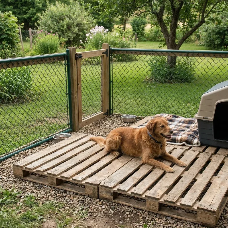 Outdoor Dog Kennel Flooring Ideas on a Budget