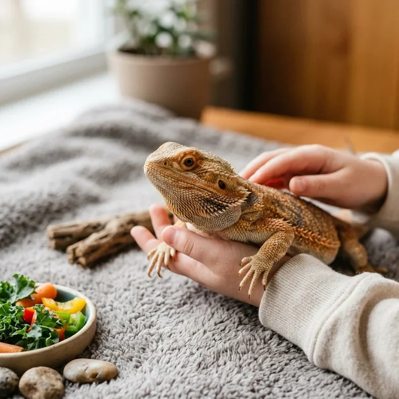 Bearded Dragon Enrichment Ideas