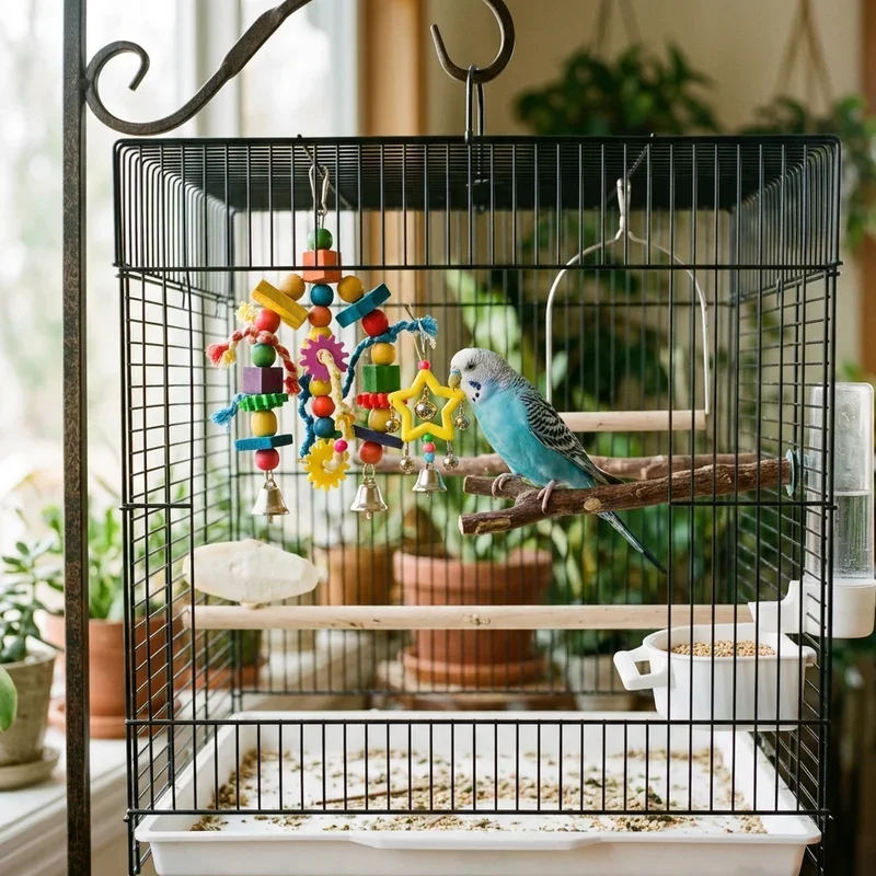 Bird Cage Setup Ideas