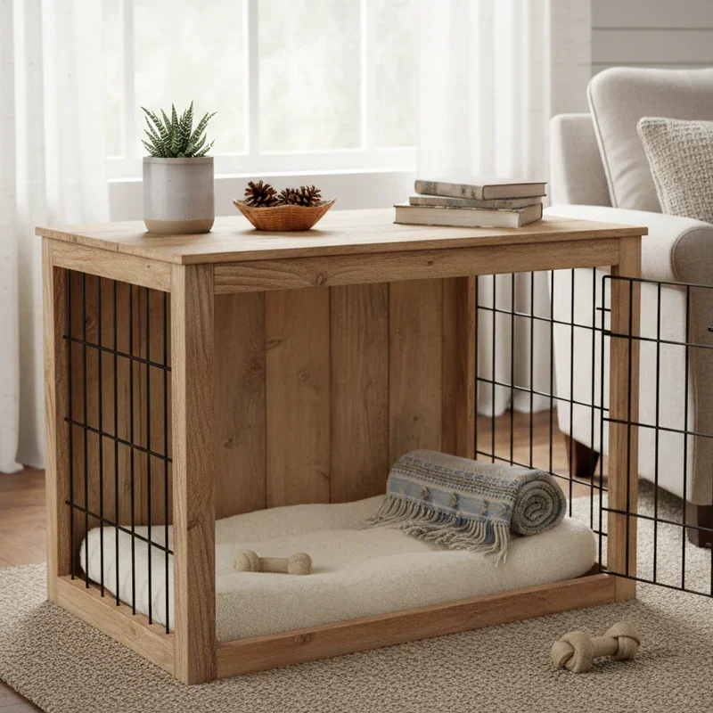 15 Dog Crate Ideas for Stylish and Cozy Pet Spaces