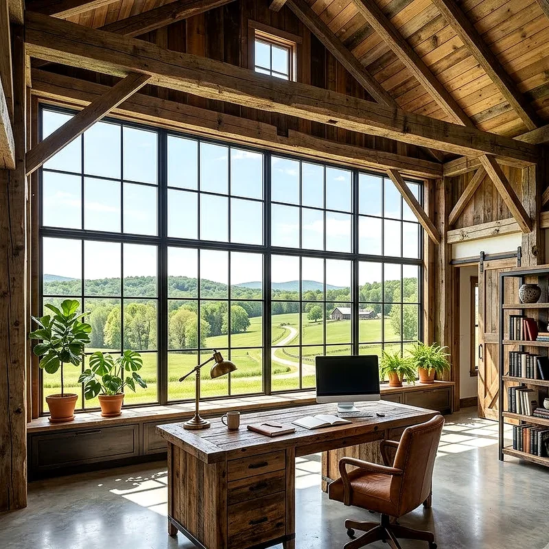 Barn Office Ideas