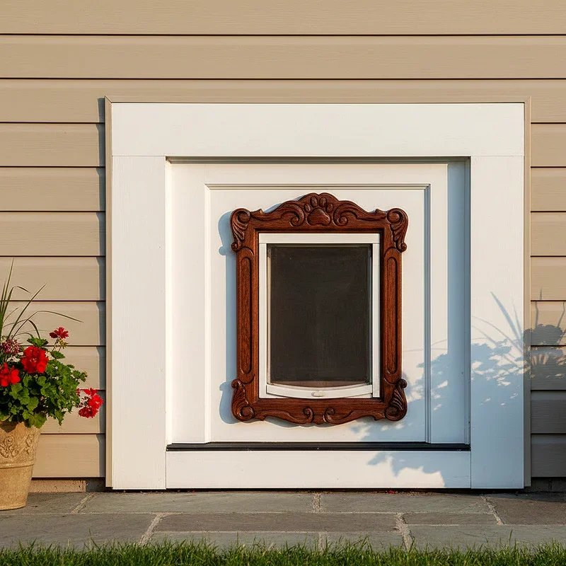 Exterior Dog Door Ideas