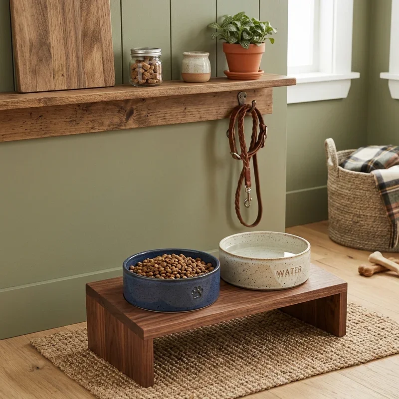 Dog Feeding Area Ideas