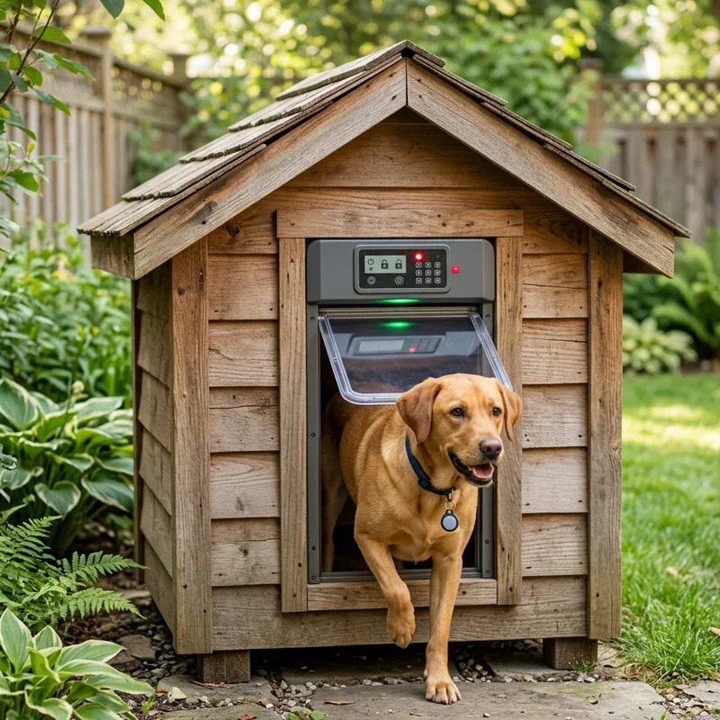 Dog House Door Ideas
