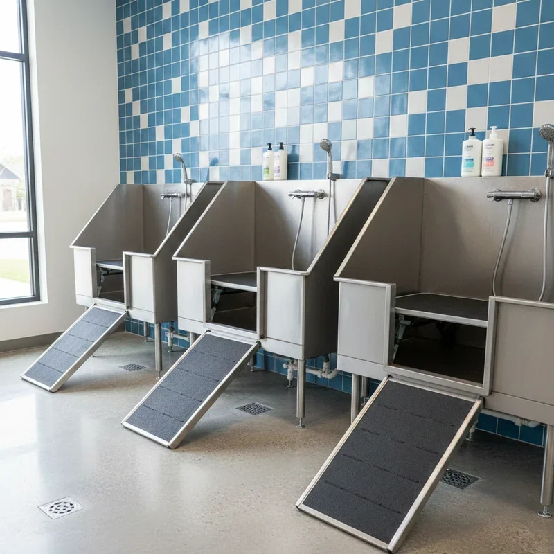 Dog Grooming Tub Ideas