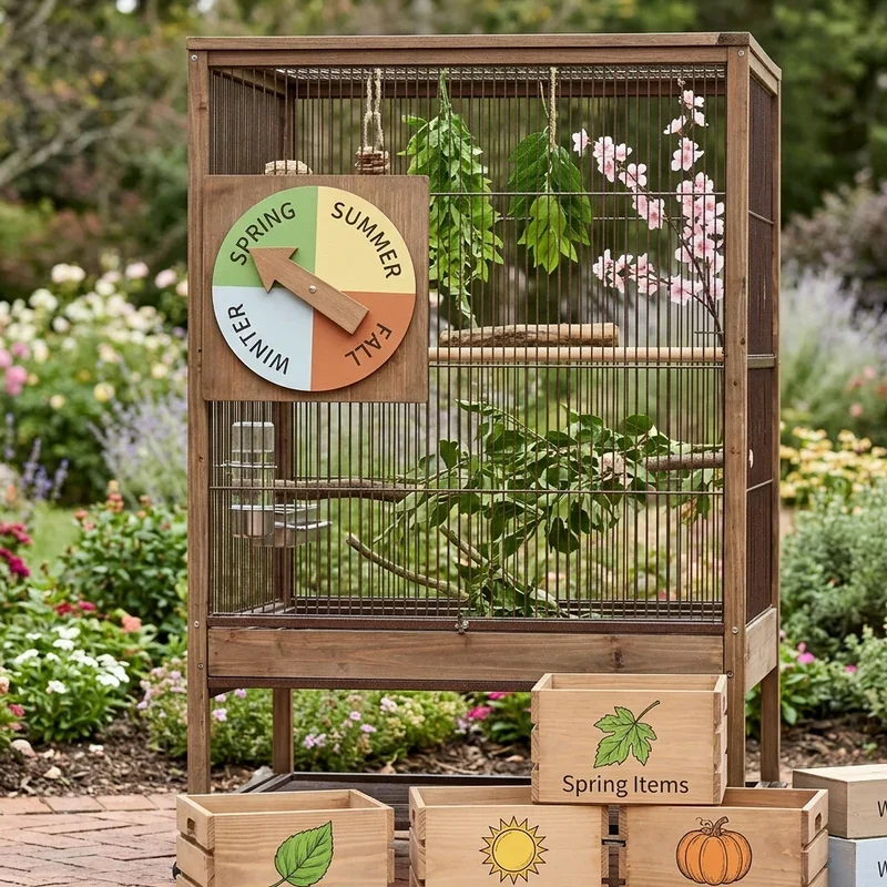 Bird Cage Setup Ideas