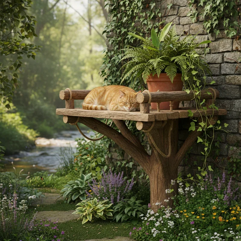 Outdoor Cat Perch Ideas
