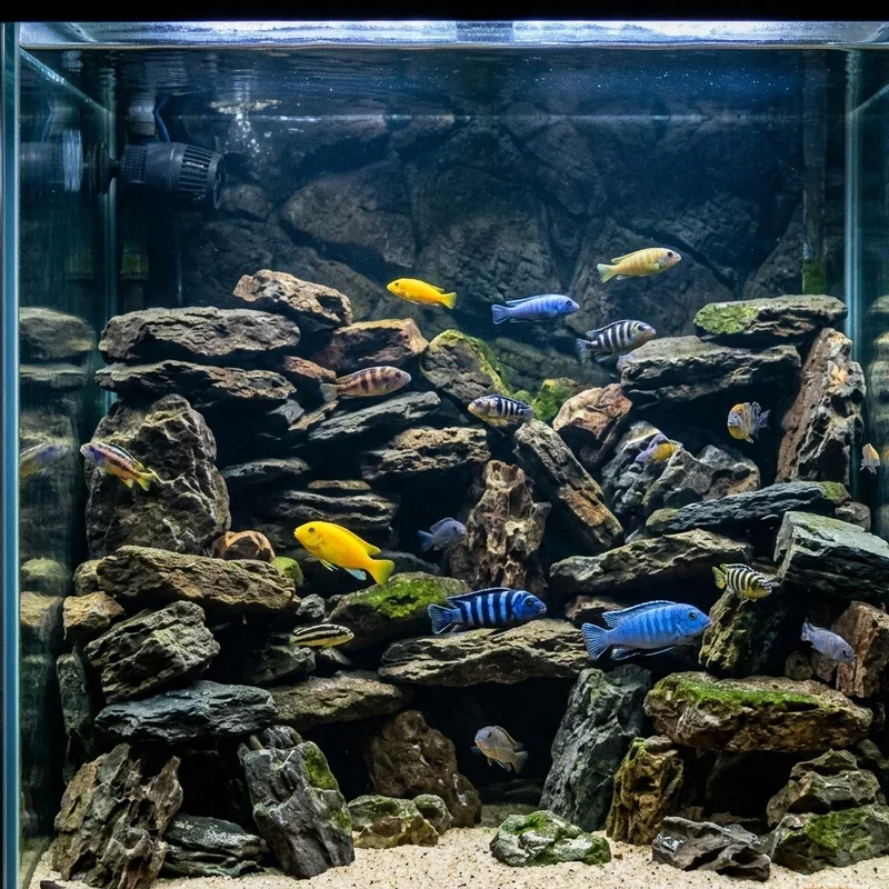 Cichlid Fish Tank Ideas