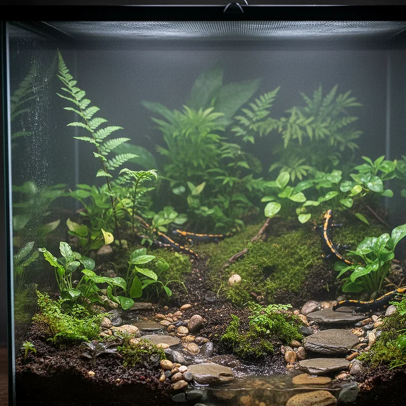 15 Salamander Tank Ideas for Cool Setups