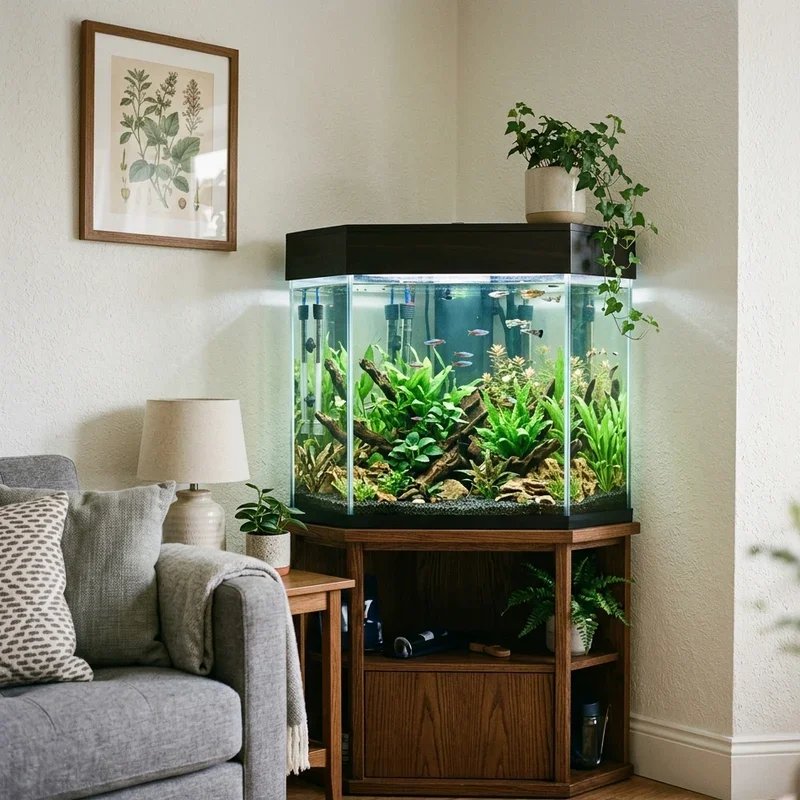 Fish Tank Ideas for Living Room