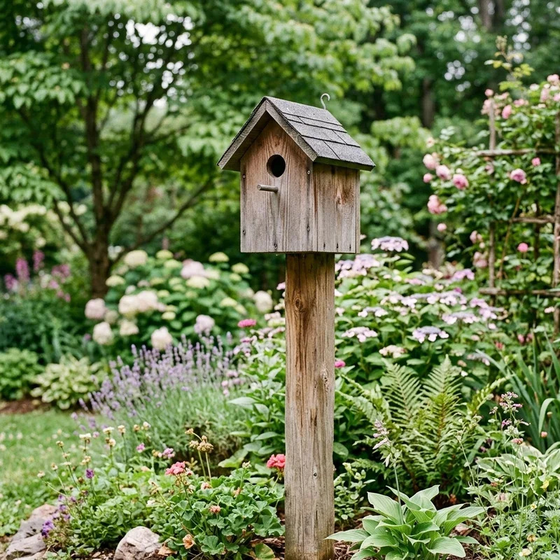 Bird House Post Ideas