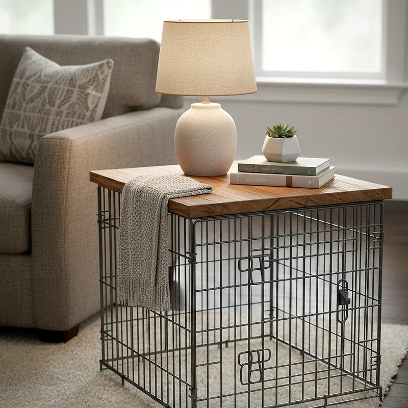 Dog Crate Decorating Ideas