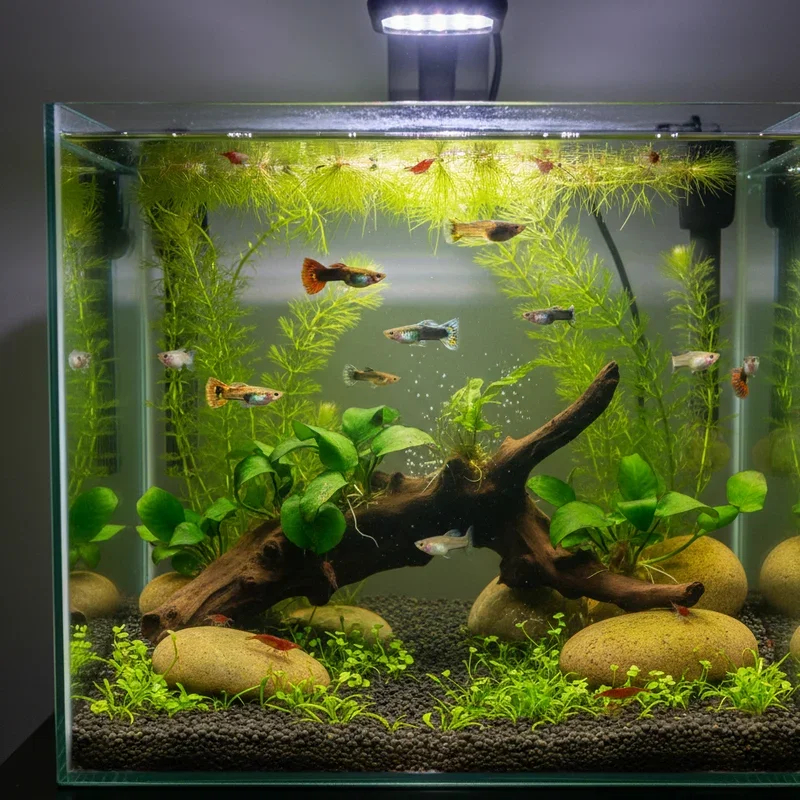 15 Guppy Tank Ideas for Colorful and Healthy Aquariums