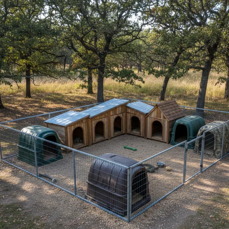Hunting Dog Kennel Ideas
