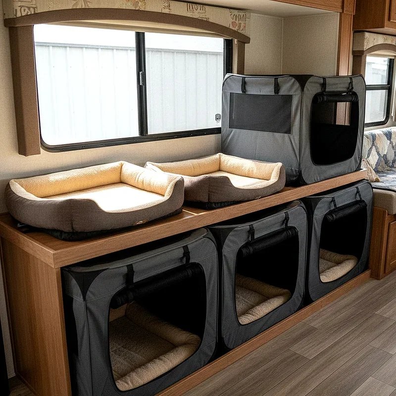 RV Dog Kennel Ideas