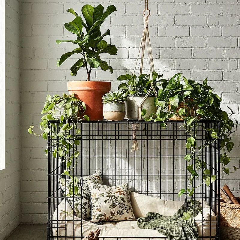 Dog Crate Decorating Ideas