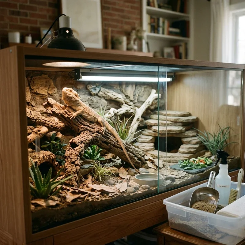 Bearded Dragon Enclosure Ideas