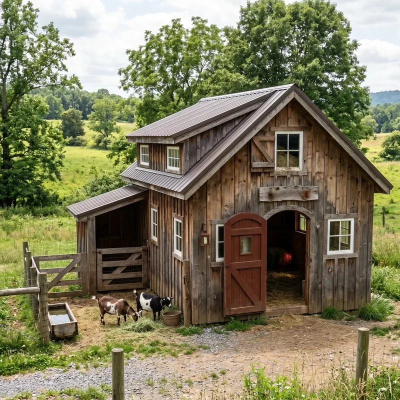 15 Small Animal Barn Ideas for Cozy and Safe Shelters