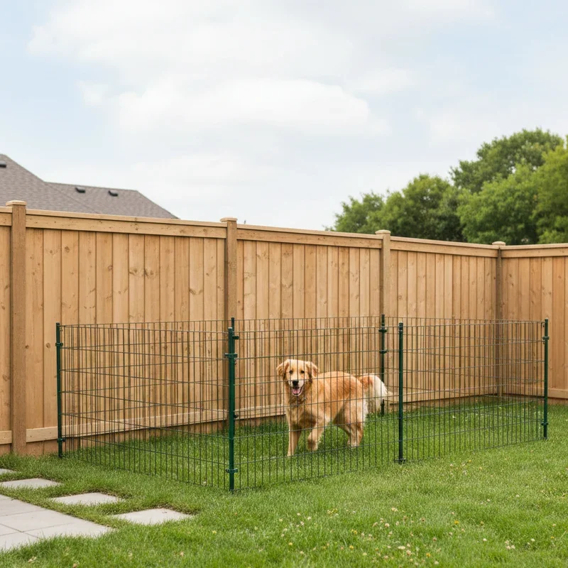 Dog Fence Ideas for Backyard