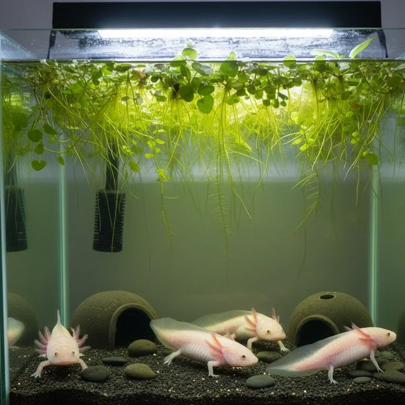 Axolotl Tank Ideas