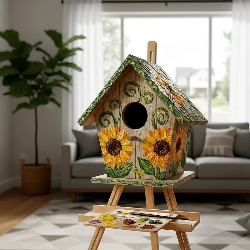 Bird House Painting Ideas