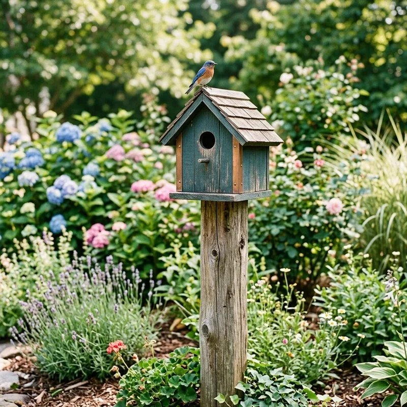 Bird House Post Ideas