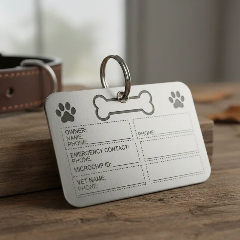 Dog Tag Engraving Ideas