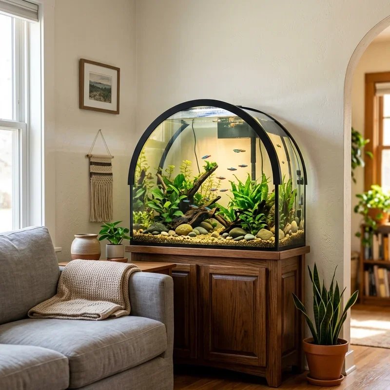 Fish Tank Ideas for Living Room