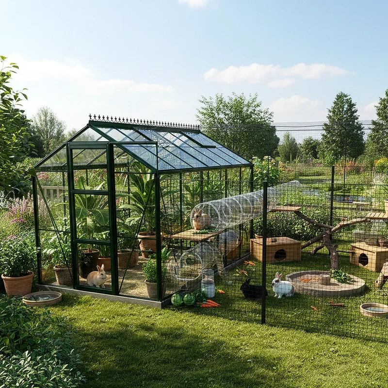 Outdoor Rabbit Enclosure Ideas