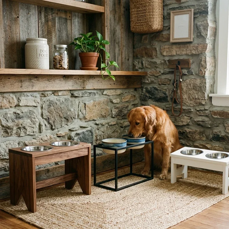 Dog Feeding Area Ideas
