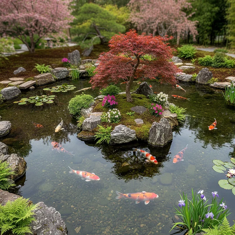 Koi Fish Pond Ideas